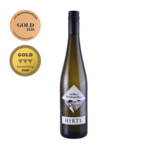 Aromatischer Gelber Muskateller aus Poysdorf – intensiver Duft, exotische Frucht und ein unkomplizierter Weißwein für genussvolle Momente.