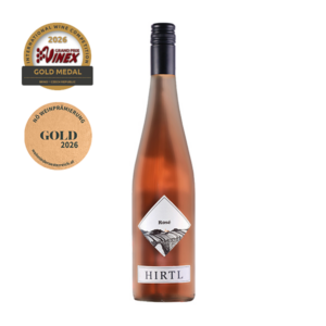 Eleganter Rosé vom Weingut Hirtl – mit feinen Johannisbeer-Noten und frischer, fruchtiger Stilistik.